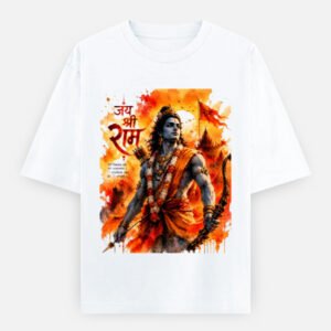 Jay Shree Ram Unisex Oversized Classic T-Shirt