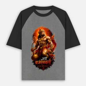 Bajrangbali Unisex Oversized raglan