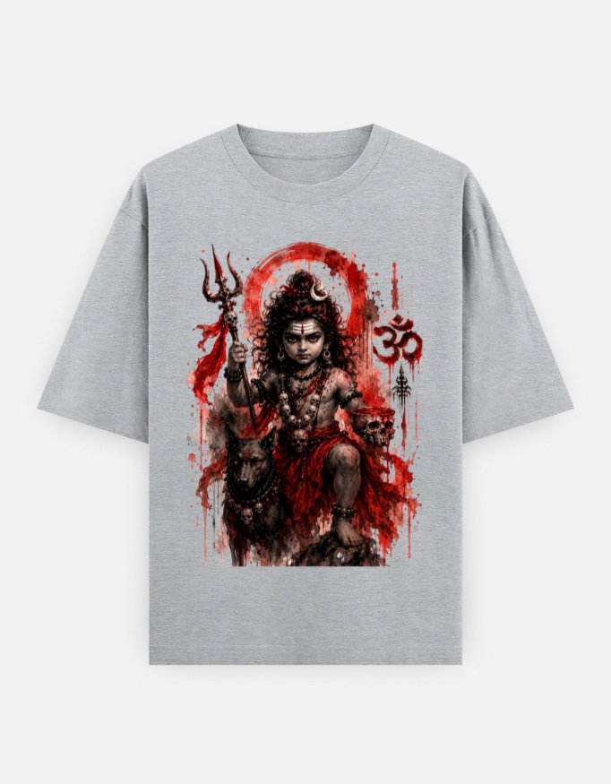 Batuk Bhairav Unisex Oversized Classic T-Shirt