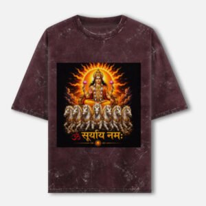 Unisex Acid Washed Oversized Tee