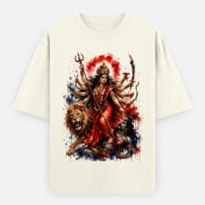 Maa Durga Unisex Oversized Classic T-Shirt