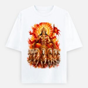 Surya Dev Unisex Oversized Classic T-Shirt