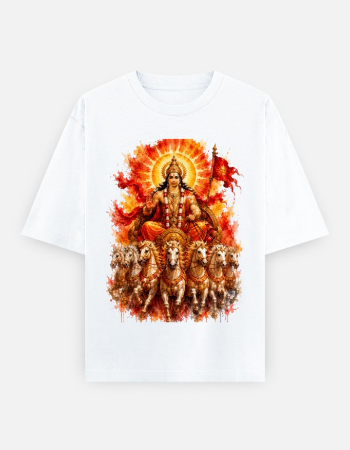 Surya Dev Unisex Oversized Classic T-Shirt