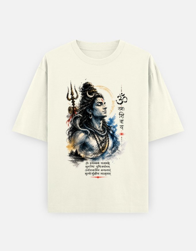 Shiva Shambhu Unisex Oversized Classic T-Shirt