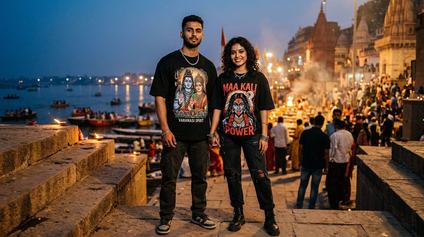 Sanatan Drip Model Wear
